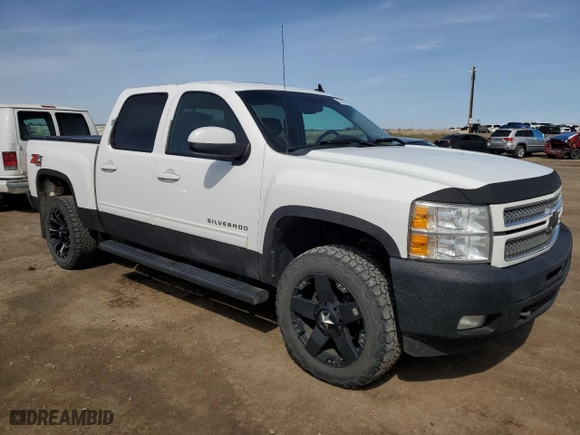 2013 Chevrolet Silverado 1500 LTZ with VIN 3GCPKTE22DG277108, listed as a Copart auction lot 53328005 with 348,438 mi miles and Clean Title. Bid and sale history available at carsss.com. Image 4.