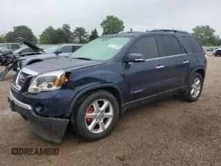 2008 GMC Acadia SLT2 z VIN 1GKEV33708J210190, wystawiony jako Copart lot #57717335 z przebiegiem 180 403 mil mil oraz Szkoda całkowita • Salvage title. Historia ofert i sprzedaży dostępna na DreamBid. Obrazek 1.