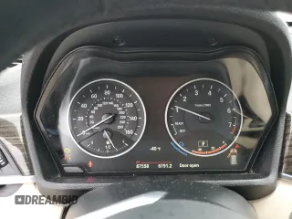 2017 BMW X1 sDrive28i with VIN WBXHU7C33H5H34013, listed as a Copart auction lot 38409444 with 87,558 mi miles and Salvage Title. Bid and sale history available at carsss.com. Image 9.