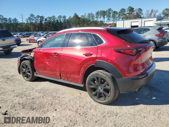 2021 Mazda CX-30 Turbo Premium Plus Package with VIN 3MVDMBEY1MM229448, listed as a Copart auction lot 81335134 with 39,738 mi miles and Salvage Title. Bid and sale history available at carsss.com. Image 2.