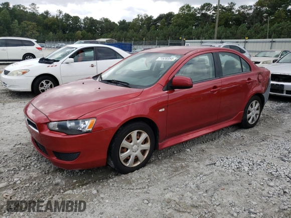 2013 Mitsubishi Lancer ES with VIN JA32U2FU6DU001976, listed as a Copart auction lot 71520354 with 160,841 mi miles and Salvage Title. Bid and sale history available at DreamBid. Image 1.