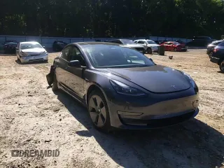 2023 Tesla Model 3 with VIN 5YJ3E1EA1PF664941, listed as a Copart auction lot 58097005 with 39,391 mi miles and Salvage title. Bid and sale history available at DreamBid. Image 13.