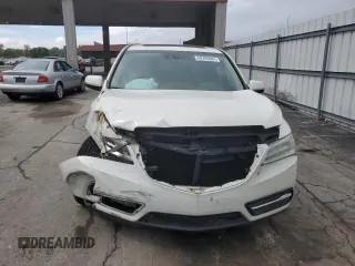 2014 Acura MDX Technology with VIN 5FRYD4H45EB033296, listed as a Copart auction lot 69706004 with 110,288 mi miles and Salvage title. Bid and sale history available at DreamBid. Image 5.