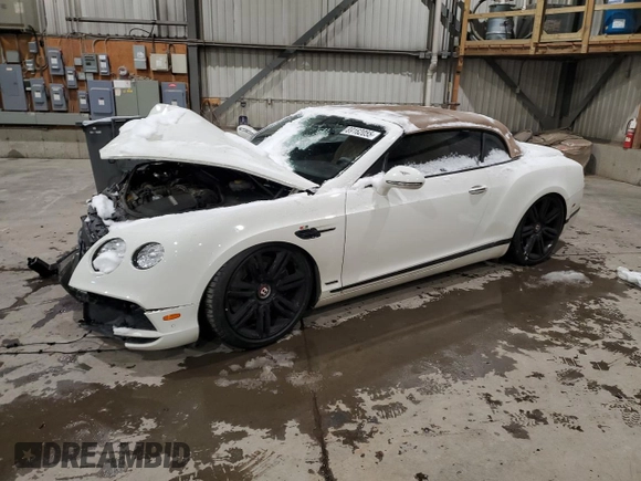 2016 Bentley Continental GT V8 with VIN SCBGT3ZA7GC055513, listed as a Copart auction lot 89162055 with Not Provided miles and Salvage Title. Bid and sale history available at DreamBid. Image 1.