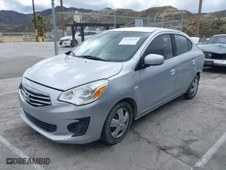 2019 Mitsubishi Mirage G4 ES with VIN ML32F3FJ8KHF06016, listed as a IAAI auction lot 41736310 with 50805 miles. Bid and sale history available at carsss.com. Image 17.