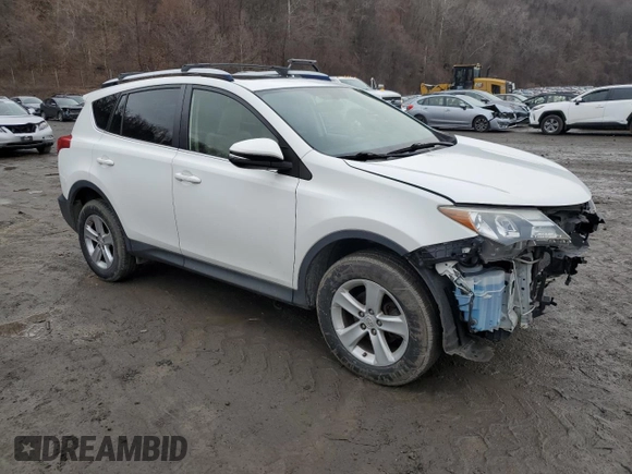 2013 Toyota RAV4 XLE with VIN JTMRFREV2DD038939, listed as a Copart auction lot 85413964 with 128,455 mi miles and Non repairable. Bid and sale history available at DreamBid. Image 4.