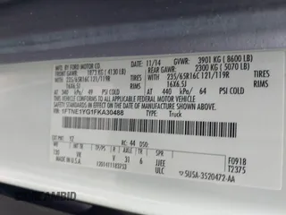 2015 Ford Transit Cargo with VIN 1FTNE1YG1FKA30488, listed as a IAAI auction lot 40531264 with 140,244 mi miles and . Bid and sale history available at DreamBid. Image 9.