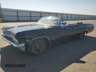 1965 Chevrolet Impala with VIN 166675F316774, listed as a Copart auction lot 68130684 with 36,203 mi miles and Salvage title. Bid and sale history available at DreamBid. Image 1.