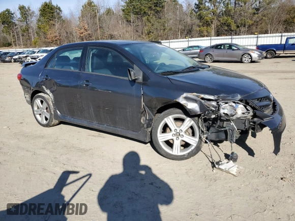 2013 Toyota Corolla L with VIN 2T1BU4EE4DC061081, listed as a Copart auction lot 42545375 with 162,890 mi miles and Salvage Title. Bid and sale history available at carsss.com. Image 4.