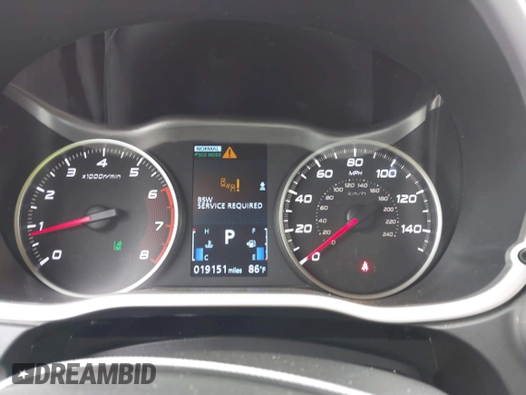 2024 Mitsubishi Eclipse Cross SE with VIN JA4ATWAA9RZ077782, listed as a IAAI auction lot 42136122 with 19,151 mi miles and . Bid and sale history available at DreamBid. Image 7.