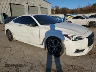 2018 Infiniti Q60 Sport with VIN JN1EV7EK3JM343232, listed as a Copart auction lot 83252324 with 65,706 mi miles and Clean Title. Bid and sale history available at DreamBid. Image 4.
