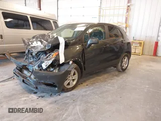 2020 Chevrolet Trax LS with VIN 3GNCJKSB5LL197234, listed as a IAAI auction lot 41821554 with 34,159 mi miles. Bid and sale history available at carsss.com. Image 17.