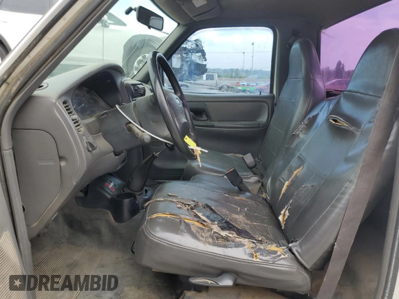 2001 Ford Ranger XL with VIN 1FTYR10C91PA46699, listed as a Copart auction lot 53172545 with 308,664 mi miles and Clean title. Bid and sale history available at DreamBid. Image 7.