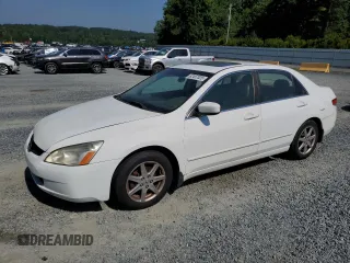 2003 Honda Accord EX with VIN 1HGCM665X3A044692, listed as a Copart auction lot 62457025 with 214,425 mi miles and Salvage title. Bid and sale history available at DreamBid. Image 1.