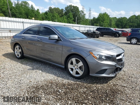 2016 Mercedes-Benz CLA 250 with VIN WDDSJ4GBXGN327433, listed as a Copart auction lot 54838455 with 93,941 mi miles and Salvage title. Bid and sale history available at DreamBid. Image 4.