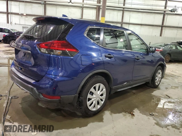 2017 Nissan Rogue SV with VIN KNMAT2MT5HP573152, listed as a Copart auction lot 41816555 with 95,331 mi miles and Non Repairable. Bid and sale history available at carsss.com. Image 3.