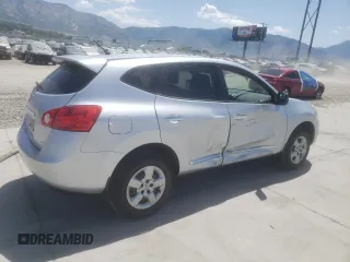 2012 Nissan Rogue S with VIN JN8AS5MV5CW702385, listed as a Copart auction lot 61538285 with 108,471 mi miles and Salvage title. Bid and sale history available at DreamBid. Image 3.