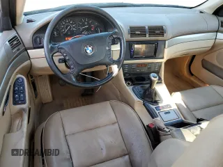 2003 BMW 5 Series 525i with VIN WBADT33433GF43797, listed as a Copart auction lot 70476904 with 194,319 mi miles and Salvage Title. Bid and sale history available at carsss.com. Image 8.
