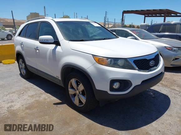 2013 Kia Sorento EX with VIN 5XYKUDA64DG370245, listed as a IAAI auction lot 42688504 with 172,060 mi miles and . Bid and sale history available at DreamBid. Image 1.