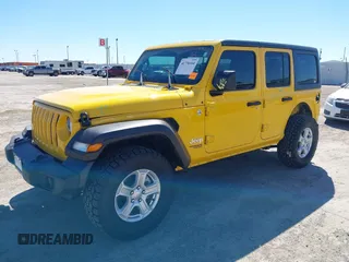 2021 Jeep Wrangler Unlimited Willys with VIN 1C4HJXDN8MW511747, listed as a IAAI auction lot 41730164 with 42,300 mi miles and . Bid and sale history available at DreamBid. Image 2.
