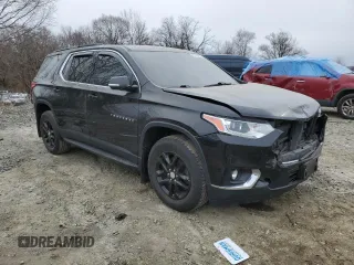 2019 Chevrolet Traverse LT Cloth with VIN 1GNERGKW4KJ125125, listed as a Copart auction lot 45719905 with 55,281 mi miles and Salvage Title. Bid and sale history available at carsss.com. Image 4.