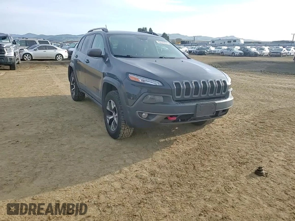2017 Jeep Cherokee Trailhawk L Plus with VIN 1C4PJMBB1HW518788, listed as a Copart auction lot 49539005 with 237,662 mi miles and Salvage Title. Bid and sale history available at carsss.com. Image 11.