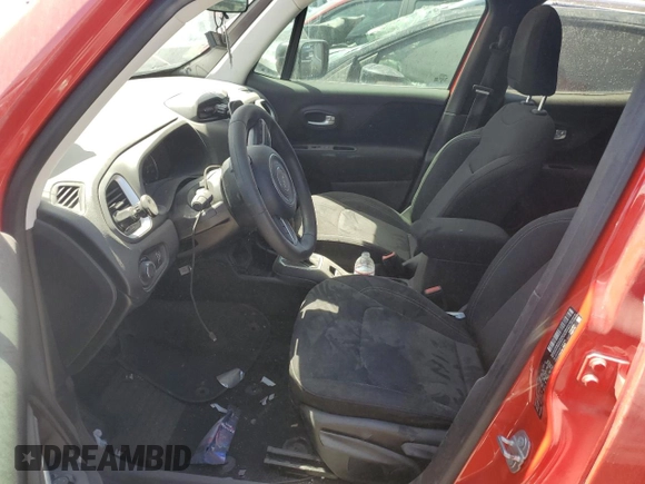 2020 Jeep Renegade Sport with VIN ZACNJAAB4LPM28562, listed as a Copart auction lot 57713845 with 45,466 mi miles and Salvage title. Bid and sale history available at DreamBid. Image 7.