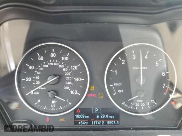 2017 BMW X1 sDrive28i with VIN WBXHU7C33H5H32827, listed as a Copart auction lot 50348265 with 117,412 mi miles and Salvage Title. Bid and sale history available at carsss.com. Image 9.