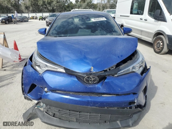 2019 Toyota C-HR XLE with VIN JTNKHMBX8K1016426, listed as a Copart auction lot 45343175 with 120,801 mi miles and Non Repairable. Bid and sale history available at carsss.com. Image 5.