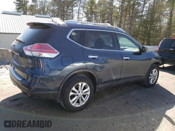 2016 Nissan Rogue S with VIN KNMAT2MT2GP720493, listed as a Copart auction lot 47864945 with 94,222 mi miles and Salvage Title. Bid and sale history available at carsss.com. Image 3.