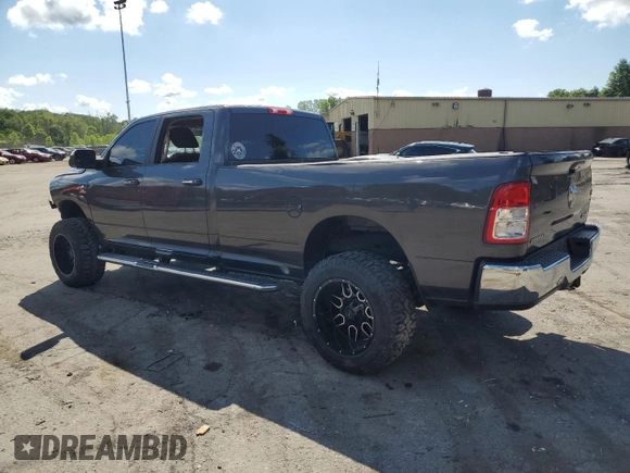 2019 Ram 2500 Big Horn with VIN 3C6UR5JLXKG606957, listed as a Copart auction lot 57713014 with 102,399 mi miles and Salvage Title. Bid and sale history available at carsss.com. Image 2.
