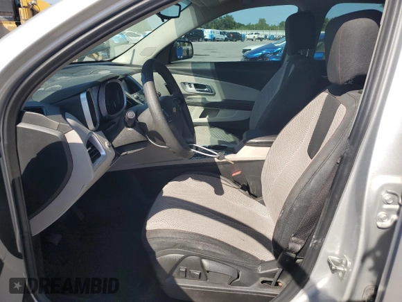 2017 Chevrolet Equinox LS with VIN 2GNALBEK5H1585117, listed as a Copart auction lot 51374395 with Not Provided miles and Salvage Title. Bid and sale history available at DreamBid. Image 7.