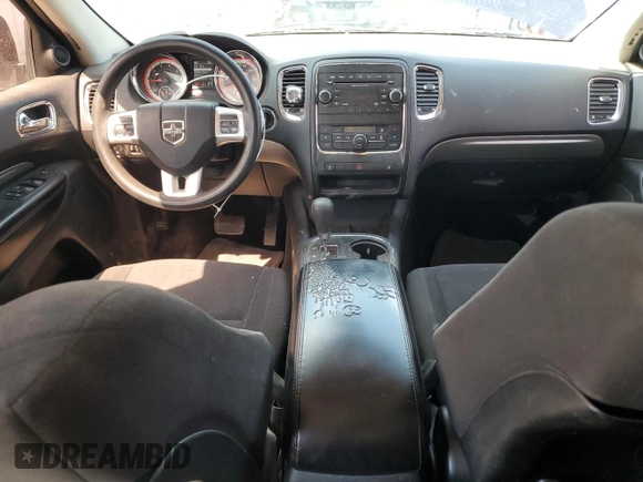 2013 Dodge Durango SXT with VIN 1C4RDHAG3DC504620, listed as a Copart auction lot 58074315 with 232,702 mi miles and Salvage title. Bid and sale history available at DreamBid. Image 8.