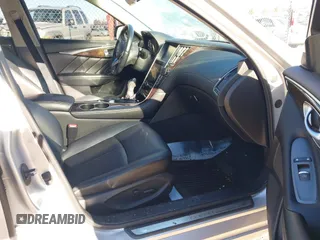 2018 Infiniti Q50 Luxe with VIN JN1EV7AR0JM433294, listed as a IAAI auction lot 41742303 with 62,217 mi miles and . Bid and sale history available at DreamBid. Image 5.