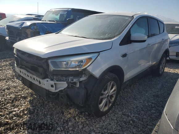 2017 Ford Escape SE with VIN 1FMCU9GD3HUB15657, listed as a Copart auction lot 49490145 with 216,645 mi miles and Salvage Title. Bid and sale history available at carsss.com. Image 1.