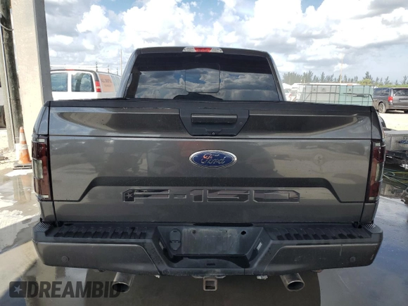 2018 Ford F-150 XL с VIN 1FTEW1C50JKF19590, выставлен на аукционе Copart как лот 45682405 с пробегом 41 038 миль миль и Списание • Salvage title. История ставок и продаж доступна на DreamBid. Изображение 6.