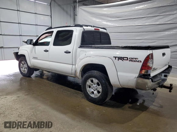 2015 Toyota Tacoma with VIN 3TMLU4EN6FM194097, listed as a Copart auction lot 56628025 with Not provided miles and Salvage title. Bid and sale history available at DreamBid. Image 2.