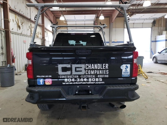 2024 Chevrolet Silverado 2500HD Custom with VIN 1GC4YME77RF114028, listed as a Copart auction lot 85959514 with 39,507 mi miles and Salvage Title. Bid and sale history available at carsss.com. Image 6.