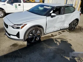 2023 Polestar 2 with VIN YSMEG3KA6PL135246, listed as a Copart auction lot 80104594 with 46,112 mi miles and Salvage Title. Bid and sale history available at carsss.com. Image 1.