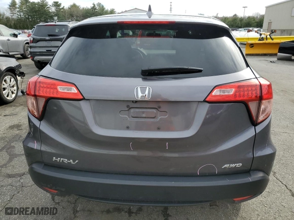 2016 Honda HR-V EX with VIN 3CZRU6H59GM739867, listed as a Copart auction lot 49425495 with 93,473 mi miles and Salvage Title. Bid and sale history available at carsss.com. Image 6.