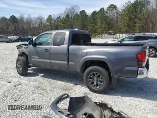 2022 Toyota Tacoma SR with VIN 3TYSX5EN4NT016636, listed as a Copart auction lot 49830005 with 42,357 mi miles and Salvage title. Bid and sale history available at DreamBid. Image 2.