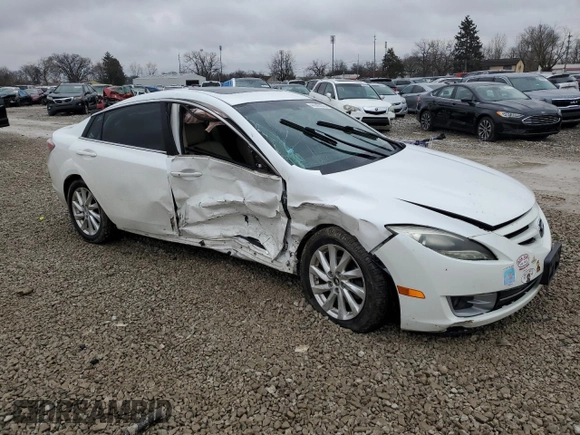 2011 Mazda 6 i Grand Touring with VIN 1YVHZ8CHXB5M09518, listed as a Copart auction lot 44343235 with 144,921 mi miles and Salvage Title. Bid and sale history available at DreamBid. Image 4.