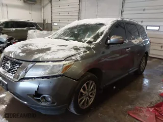 2015 Nissan Pathfinder S with VIN 5N1AR2MM9FC708365, listed as a IAAI auction lot 41240507 with 83,434 mi miles. Bid and sale history available at carsss.com. Image 2.