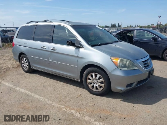 2009 Honda Odyssey EX-L with VIN 5FNRL387X9B055362, listed as a IAAI auction lot 42051881 with 139,172 mi miles and . Bid and sale history available at DreamBid. Image 1.