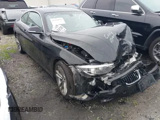 2019 BMW 4 Series 430i with VIN WBA4W3C56KAF92817, listed as a IAAI auction lot 41336952 with Not Provided miles and . Bid and sale history available at carsss.com. Image 1.