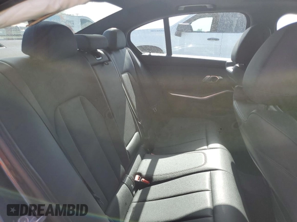 2019 BMW 3 Series 330i with VIN WBA5R1C51KFH15569, listed as a Copart auction lot 49515335 with 0 mi miles and Salvage Title. Bid and sale history available at carsss.com. Image 10.