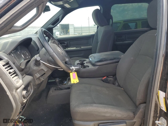 2023 Ram 2500 Tradesman with VIN 3C6UR5CL3PG530938, listed as a Copart auction lot 66031404 with 43,794 mi miles and Salvage Title. Bid and sale history available at carsss.com. Image 7.