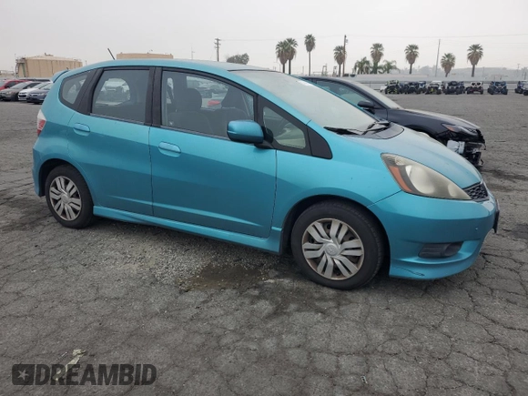 2012 Honda Fit Sport with VIN JHMGE8H50CC005800, listed as a Copart auction lot 53135995 with 212,902 mi miles and Clean Title. Bid and sale history available at carsss.com. Image 4.