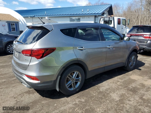 2018 Hyundai Santa Fe Sport 2.4L with VIN 5XYZT3LB5JG556832, listed as a Copart auction lot 49809195 with NaN miles and Salvage Title. Bid and sale history available at carsss.com. Image 3.