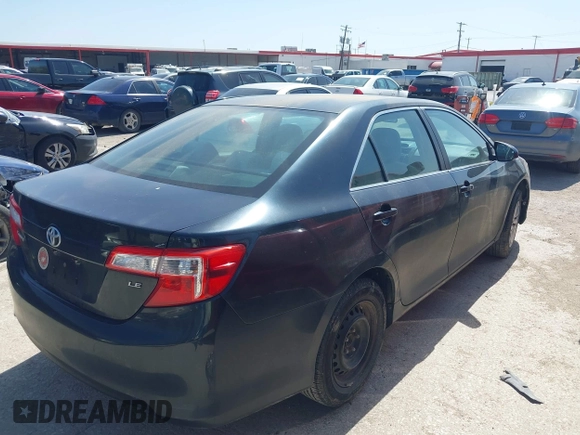 2012 Toyota Camry L with VIN 4T4BF1FK7CR178668, listed as a IAAI auction lot 41847260 with 176,445 mi miles. Bid and sale history available at carsss.com. Image 4.